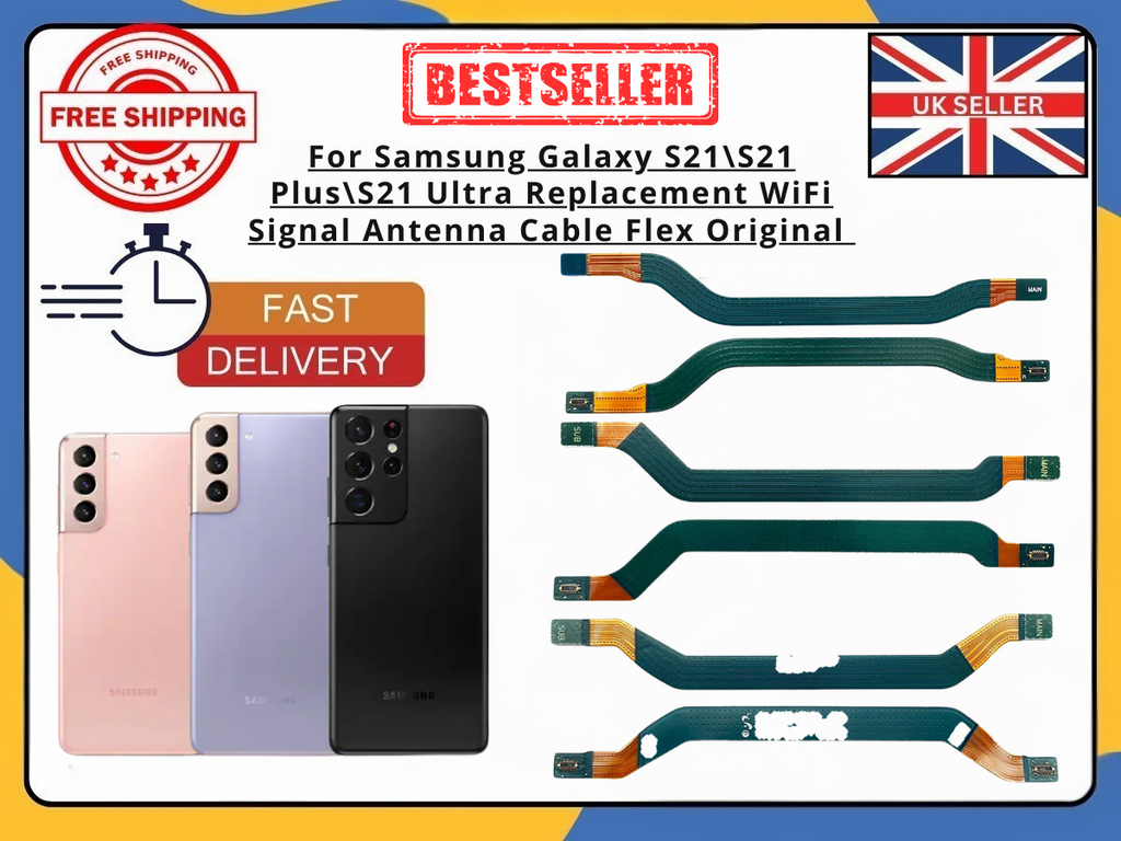 For Samsung Galaxy S21 S21+ S21 Ultra WiFi Antenna Flex Cable Replacement UK