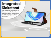 Honor 90 Smart / 200 Pro/ X7b Slim Magnetic Flip Leather Book Wallet Stand Cover