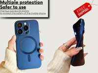 For iPhone 16 Pro Max MagSafe Case Matte Shockproof Magnetic Slim Cover