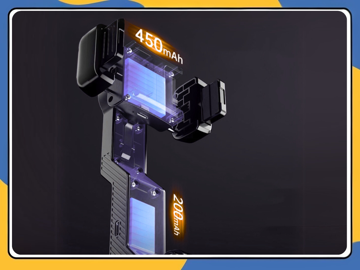 360° Phone Gimbal Stabilizer Tripod Stand | Selfie Stick with Light Tracker UK