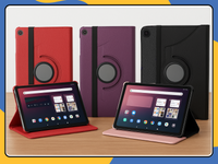 Samsung Galaxy Tab A 10.1" 2019 T510 T515 Leather 360 Rotating Tablet Case Cover