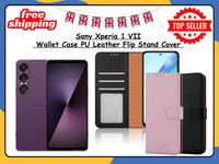 Sony Xperia 1 VII PU Leather Wallet Case Flip Stand Phone Cover Card Holder UK