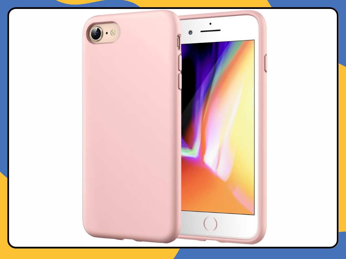 iPhone 7 Plus / 8 Plus Case Liquid Silicone Shockproof Matte TPU Cover UK Stock