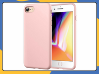 iPhone 7 Plus / 8 Plus Case Liquid Silicone Shockproof Matte TPU Cover UK Stock