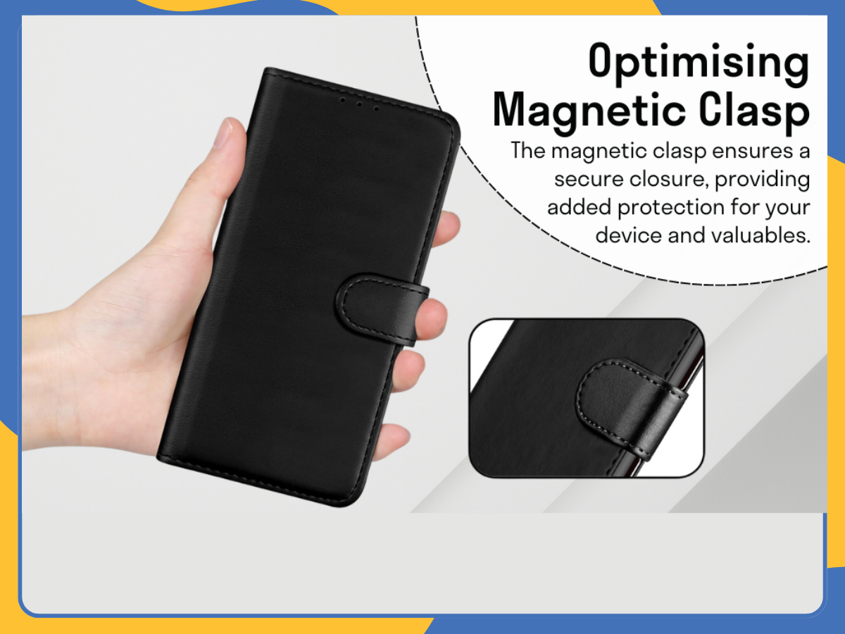 TCL 505 4GPU Leather Wallet Case Shockproof Stand Card Slot Cover UK