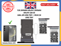 For Samsung Galaxy S24 SM-S921B Dual SIM Card Tray Slot Holder Replacement UK