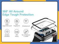 Apple Watch Case GEL TPU Cover Screen Protector For iWatch 7 8 9 6 5 4 SE Series