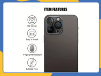 3× Camera Lens Protector iPhone 11–16 Pro Max Tempered Glass Anti-Scratch Cover