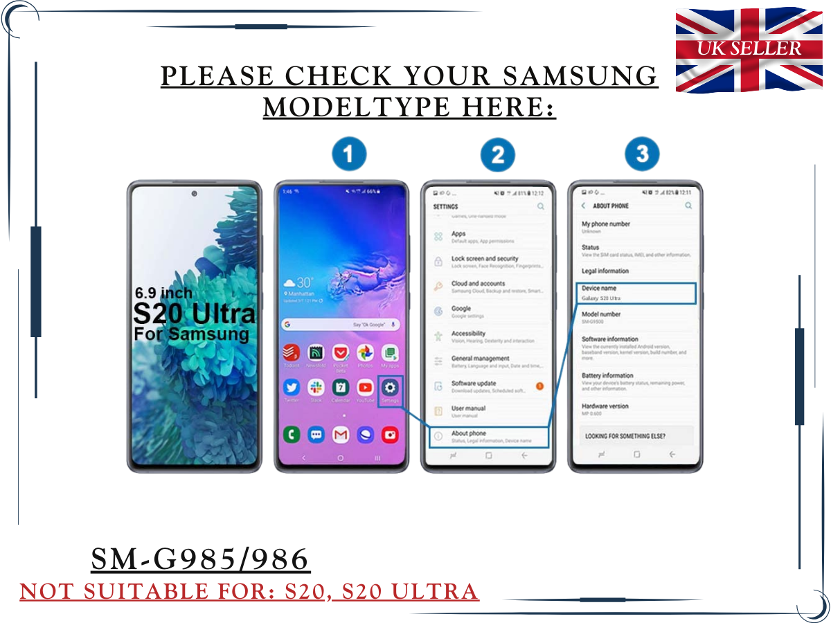 Samsung Galaxy S20 Plus 5G Original USB-C Charging Port Dock Board SM-G985/986