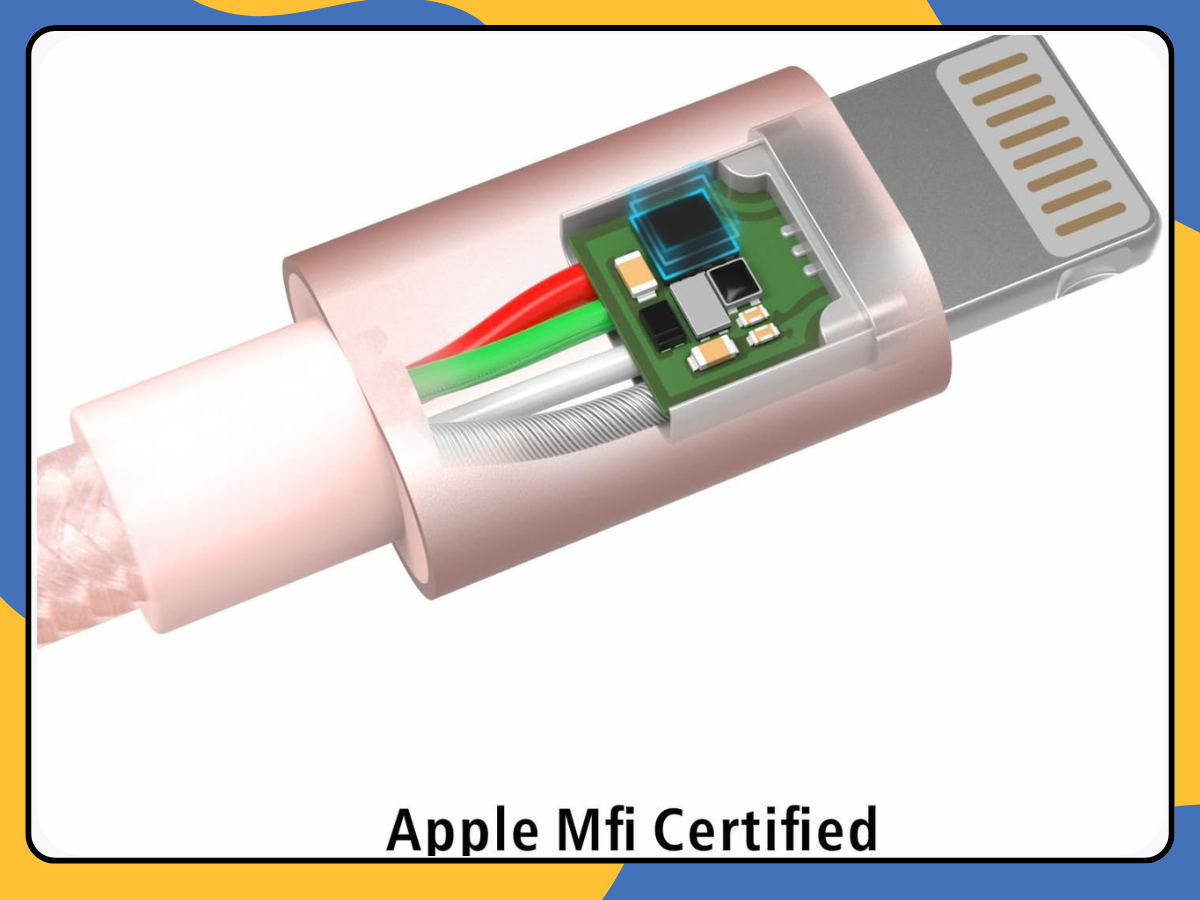 Heavy Duty Braided USB Fast Charger Cable for iPhone 14 13 12 11 X 8 7 1M 2M 3M