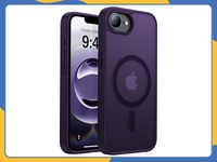 iPhone 16E MagSafe Case Translucent Frosted Matte Magnetic Shockproof Slim Cover