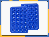 Silicone Suction Cup Phone Holder Sticky Adhesive Mount Pad for Desk, Glass UK