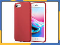 iPhone 7 Plus / 8 Plus Case Liquid Silicone Shockproof Matte TPU Cover UK Stock