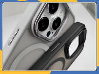 GENUINE APPLE IPHONE 15 SILICONE MAGSAFE MATTE SHOCKPROOF PHONE CASE GREY UK