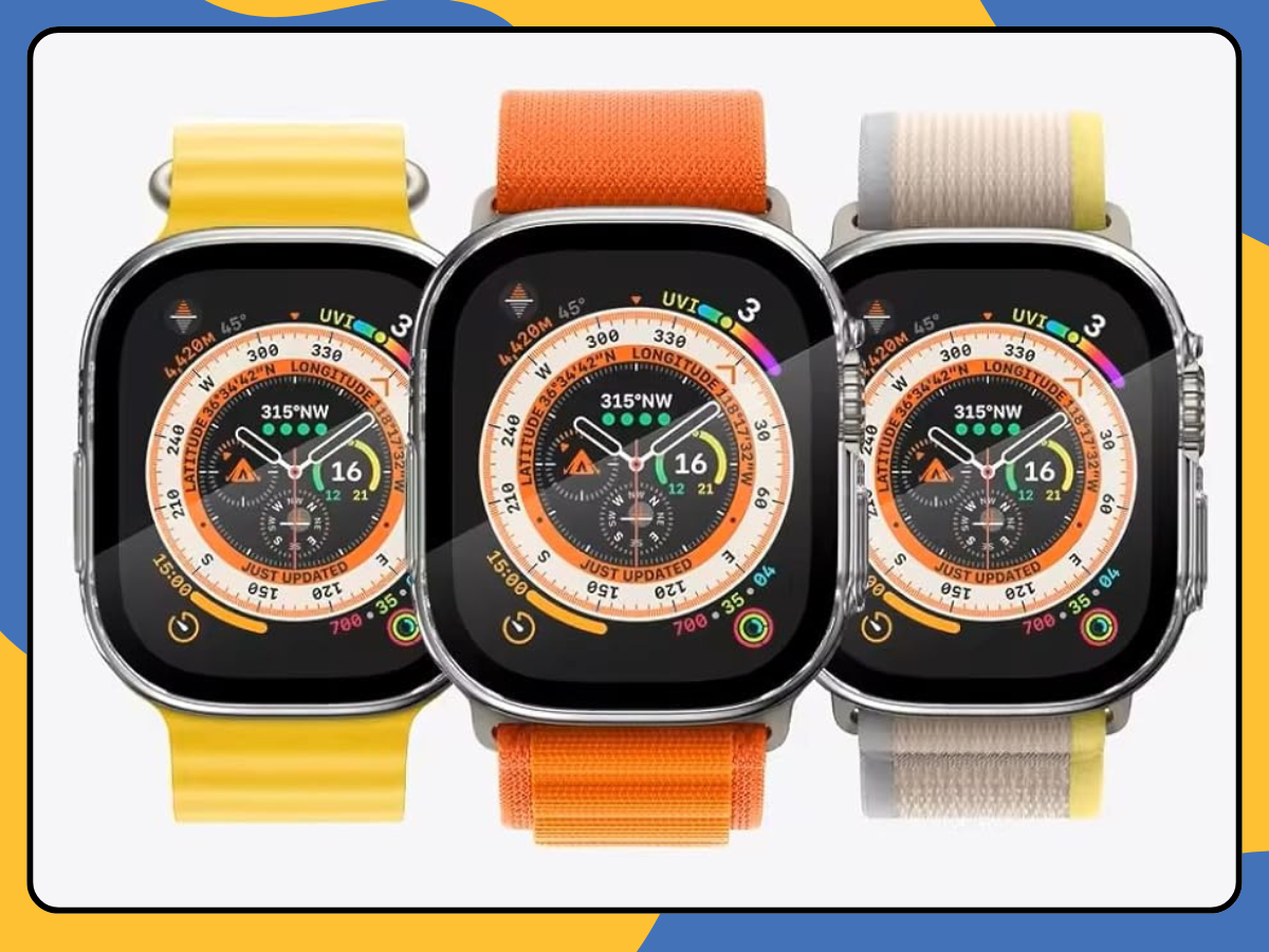 Apple Watch Case GEL TPU Cover Screen Protector For iWatch 7 8 9 6 5 4 SE Series