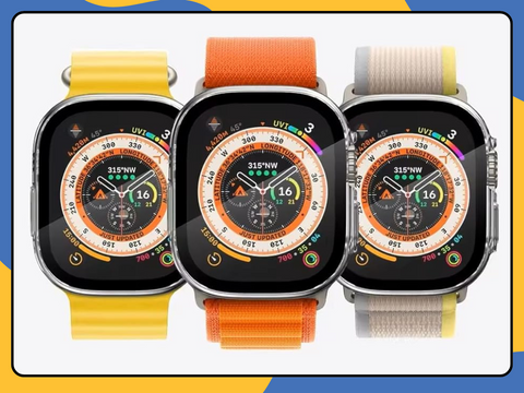 Apple Watch Case GEL TPU Cover Screen Protector For iWatch 7 8 9 6 5 4 SE Series