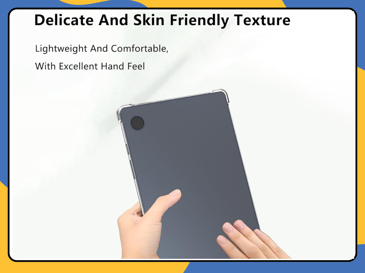 Samsung Galaxy Tab A9 A9+ Plus S9 S8 Case Clear Shockproof Tablet Gel Cover UK