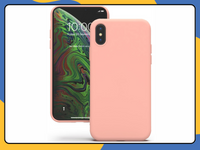 iPhone X /XS Liquid Silicone Case Shockproof Matte TPU Back Phone Cover UK Stock
