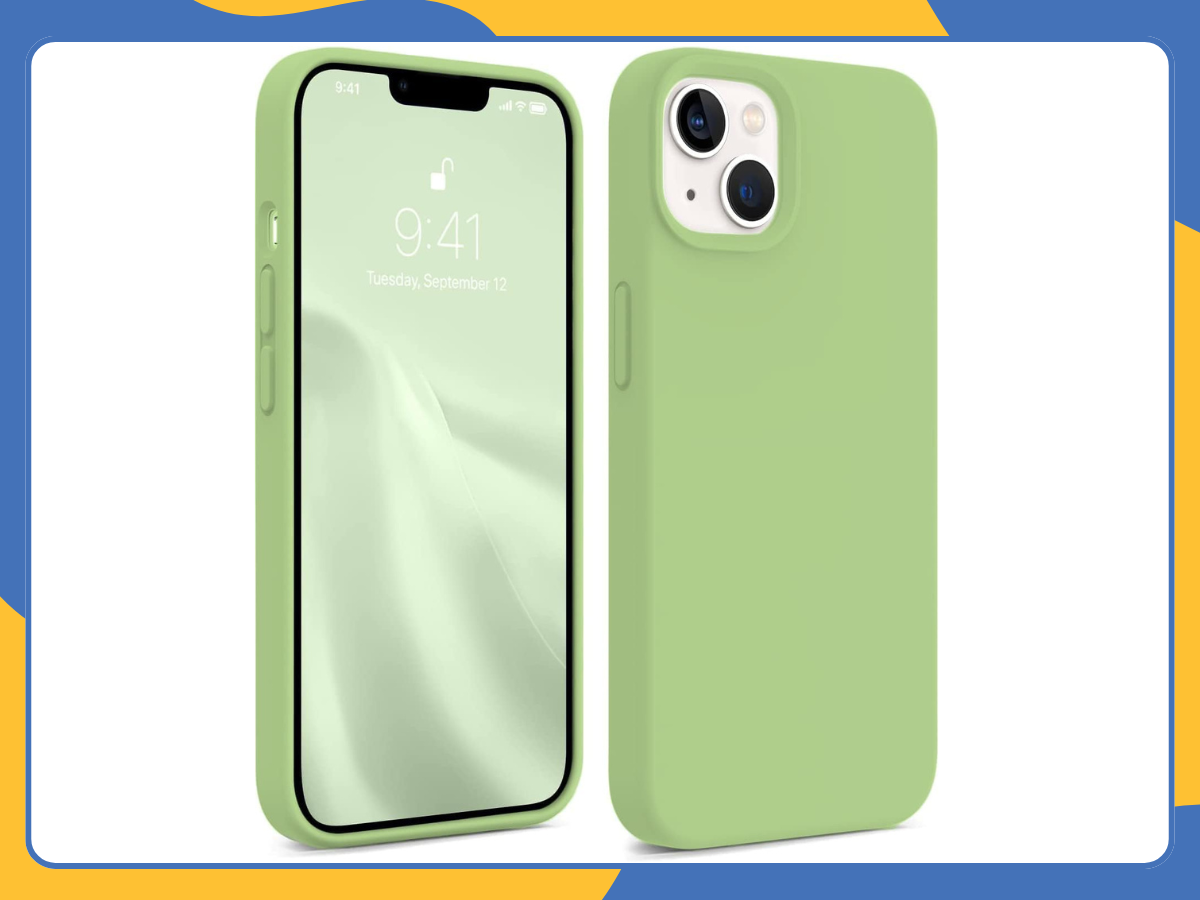 iPhone 13 14 Liquid Matte Silicone Case Shockproof TPU Back Slim Phone Cover UK