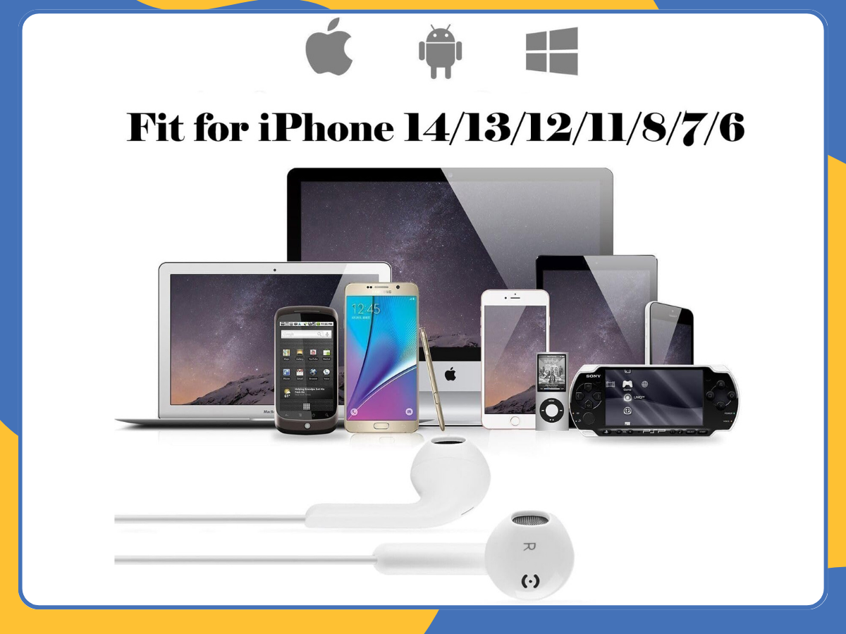 Apple Headphones EARPHONES Wired EARBUDS FOR iPhone 7 8 13 X 11 12 13 14 MAX  UK