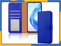 TCL 501 Leather Wallet Case Flip Stand Cover with Card Slots Magnetic UK Seller