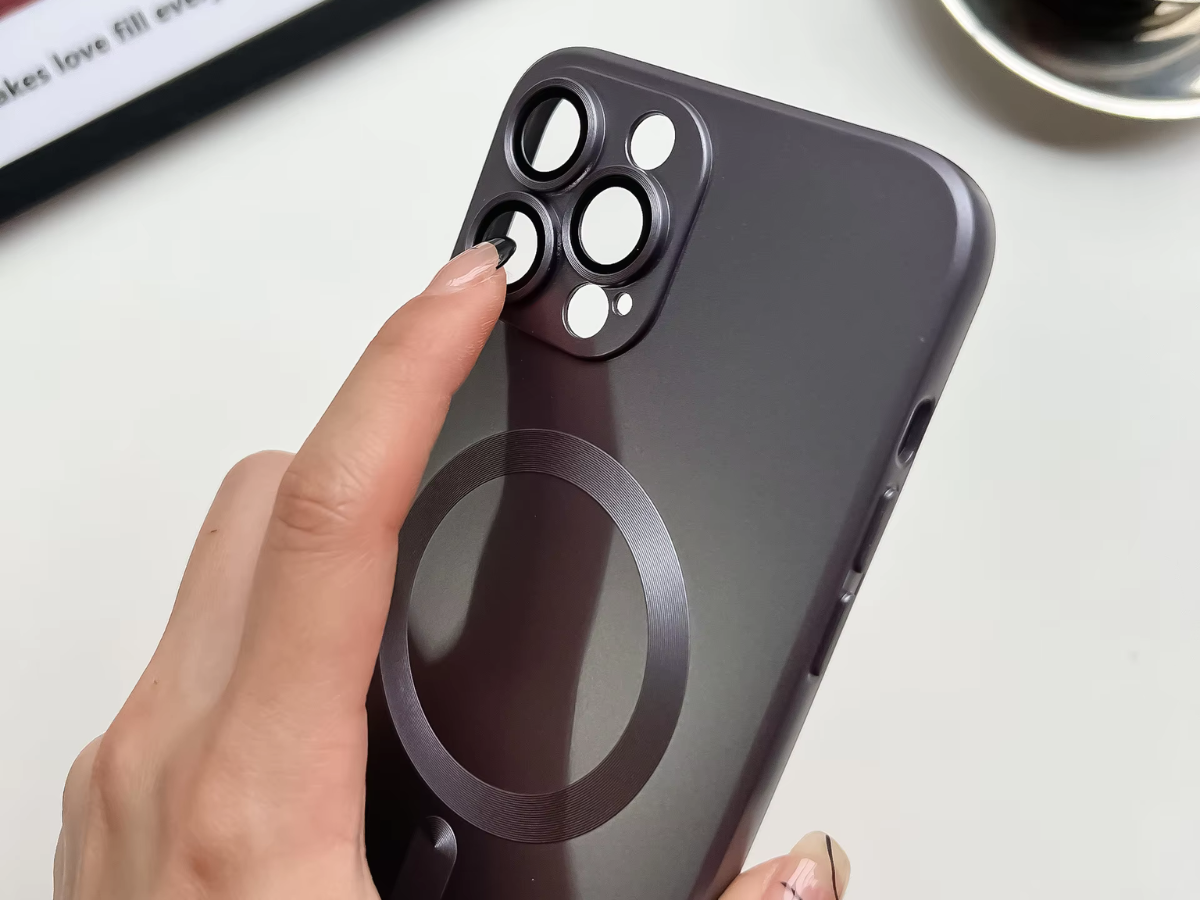 For iPhone 16 Pro Max MagSafe Case Matte Shockproof Magnetic Slim Cover