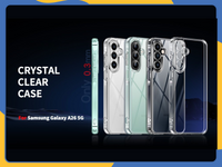 Samsung Galaxy A26 5G Clear Silicone Gel Case – Shockproof TPU Phone Cover