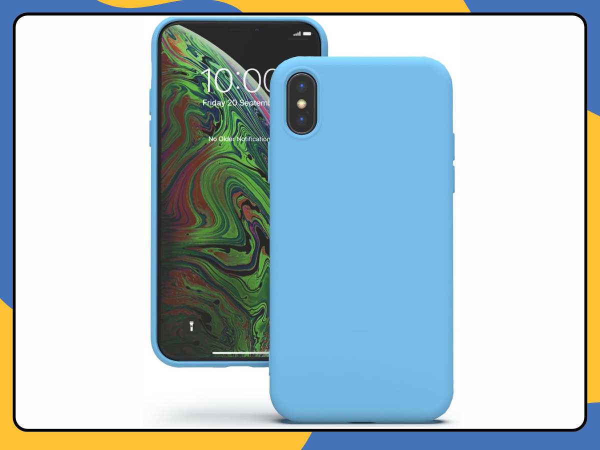 iPhone XR Case – Shockproof Silicone Matte Gel Soft TPU Liquid Rubber Cover – UK