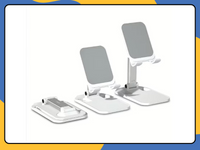 Phone Stand Tablet Mount Fordable Desktop Holder Cradle Dock Universal Mobile UK