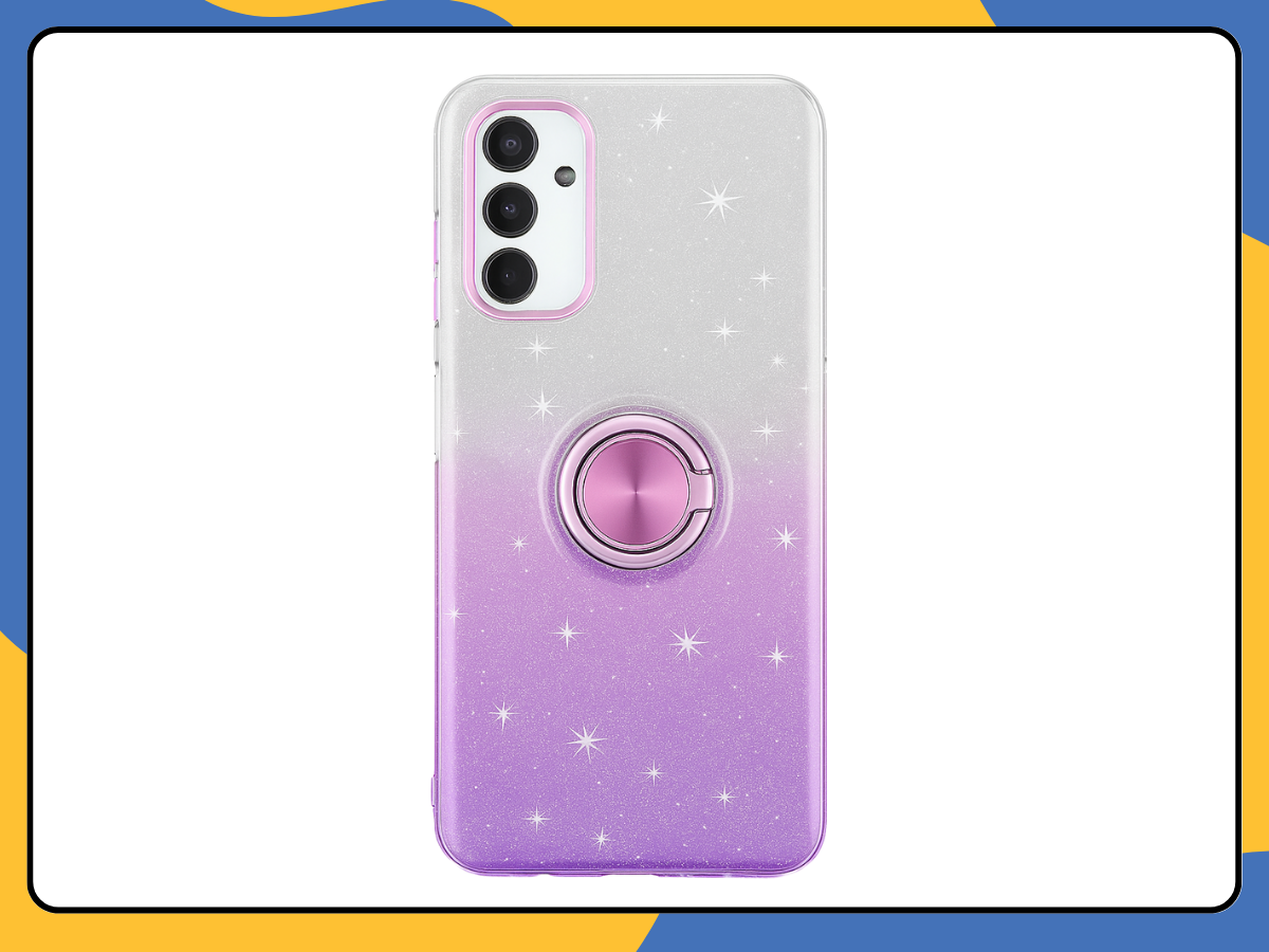 Glitter Ring Holder Shockproof Case For Samsung Galaxy A15 Phone Cover UK