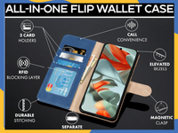 Motorola Edge 50/50 Neo/50 Pro Leather Wallet Flip Case, Shockproof Cover