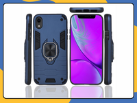 Shockproof Ring Armor Stand Case Cover For iPhone 6 7 8 Plus X XS 11 12 Pro Max