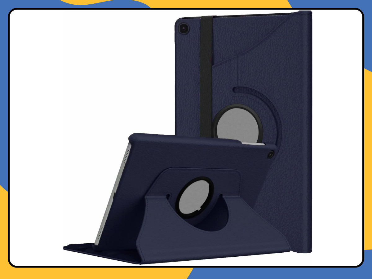 Samsung Galaxy Tab A 10.1" 2019 T510 T515 Leather 360 Rotating Tablet Case Cover