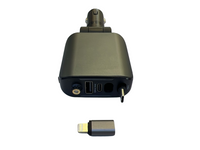 Fast Car Charger Adapter 3-Port USB-C PD QC4.0 Retractable Cable iPhone Android