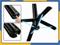 360° Phone Gimbal Stabilizer Tripod Stand | Selfie Stick with Light Tracker UK