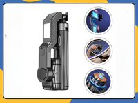 360° Phone Gimbal Stabilizer Tripod Stand | Selfie Stick with Light Tracker UK