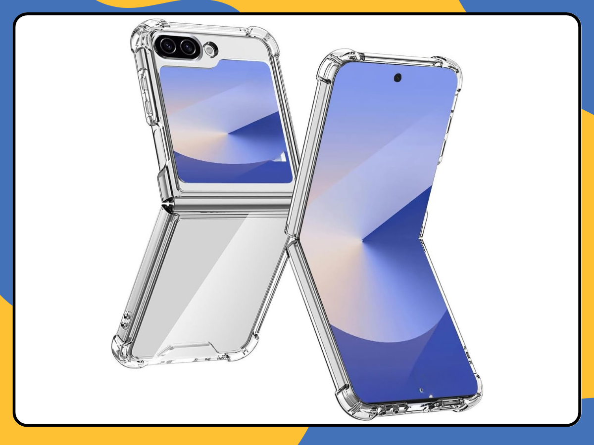 Clear Crystal Case For Samsung Galaxy Z Flip 4 5 6 7 Slim Bumper Phone Cover UK