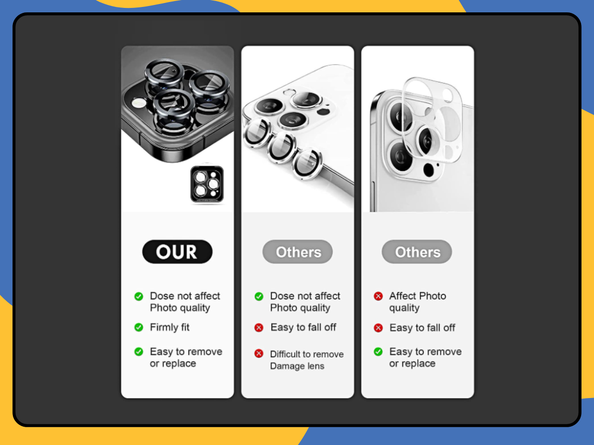 Metal Camera Lens Protector Glass Ring Cover For iPhone 15 16 Pro Max Plus UK