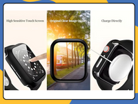 Apple Watch Case GEL TPU Cover Screen Protector For iWatch 7 8 9 6 5 4 SE Series