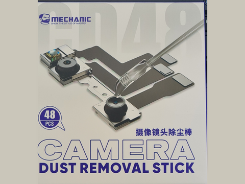 Camera Lens Dusting Stick 48PCS - Gel Dust Proofer Rod Resin Synthetic for DSLR