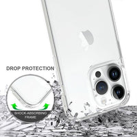Clear Case iPhone for 16 15 14 13 12 11 Pro Max Plus XR 8 7 Silicone Shockproof