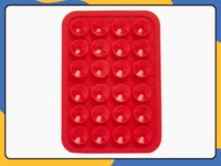 Silicone Suction Cup Phone Holder Sticky Adhesive Mount Pad for Desk, Glass UK