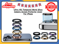 Metal Camera Lens Protector For iPhone 16 Pro Max/Plus Ring Glass Cover & Kit UK