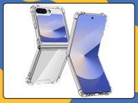 Clear Crystal Case For Samsung Galaxy Z Flip 4 5 6 7 Slim Bumper Phone Cover UK