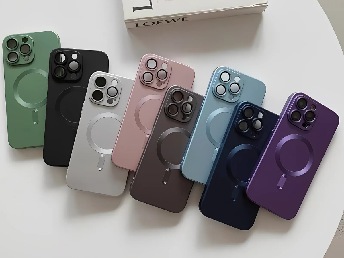 For iPhone 16 Pro Max MagSafe Case Matte Shockproof Magnetic Slim Cover