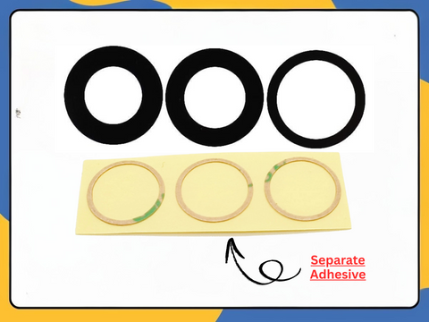 iPhone 15 Pro Max Rear Camera Glass Lens Replacement 3pc Adhesive OEM Quality UK