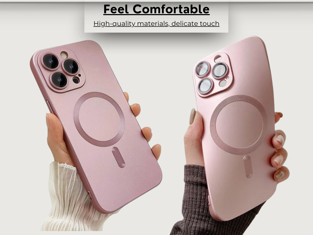 For iPhone 16 Pro Max MagSafe Case Matte Shockproof Magnetic Slim Cover