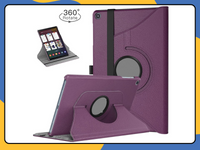 Samsung Galaxy Tab A 10.1" 2019 T510 T515 Leather 360 Rotating Tablet Case Cover