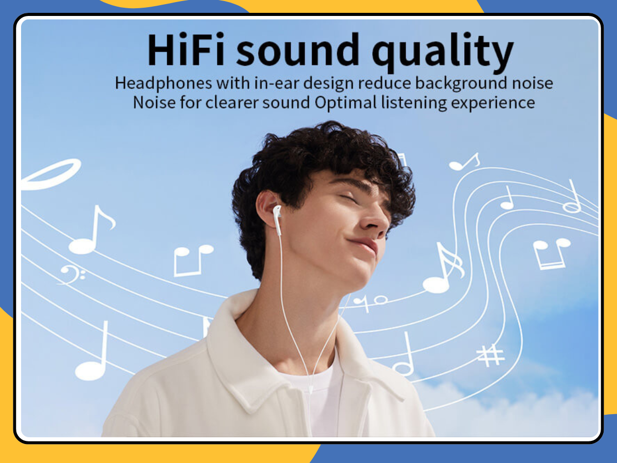 USB Type C Earphones Wired Earbuds Headphones with Mic for Android Samsung UK