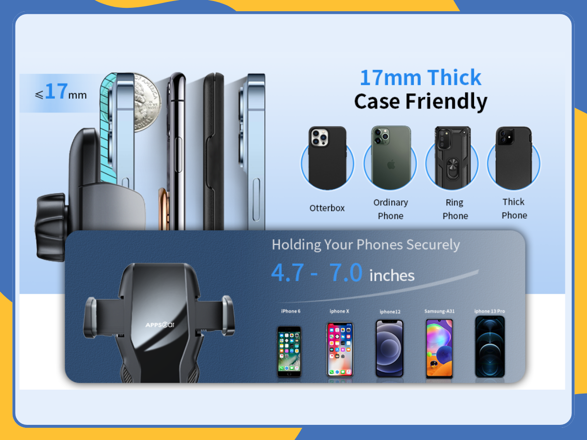 Universal 360° Car Phone Holder Windscreen Dashboard Mount Cradle for Mobile UK